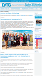 Mobile Screenshot of dstg-bw.de
